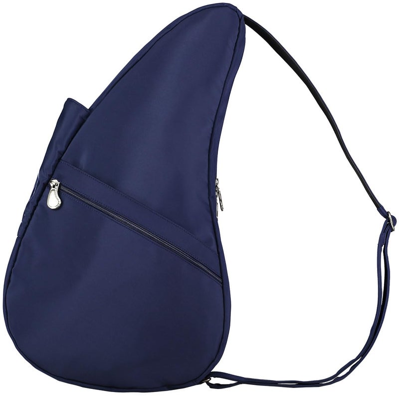 AmeriBag 19" Microfiber Healthy Back Bag Ergonomic Crossbody Sling for Everyday Use, Travel & Walking Comfort (Navy) - Image 4